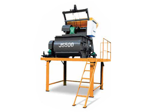 JS Series Twin-Shaft Forced Concrete Mixer