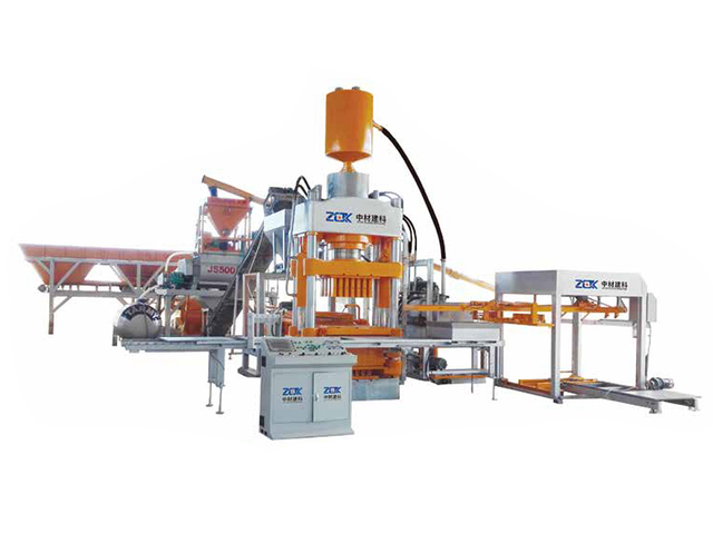 Unidirectional Hydraulic Brick Machine Series 