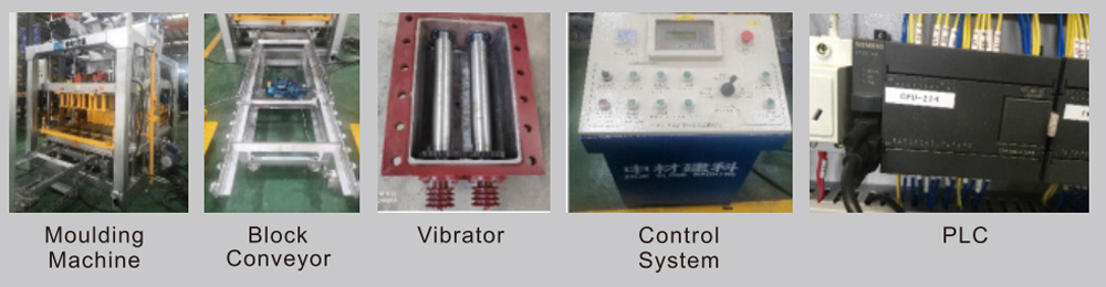  QTJ-4-20A Fully automatic block making machine 