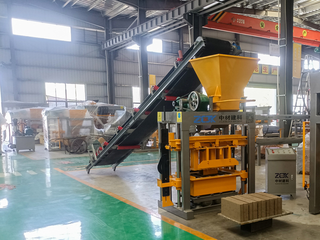  QTJ4-40A Fully automatic block making machine 