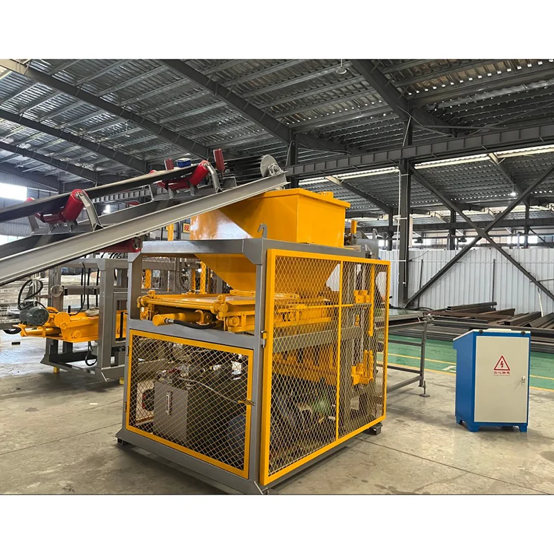 QTY4-10 Automatic Hydraulic Clay Brick Machine