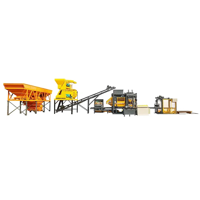 QTY12-15 Fully Automatic Block Making Machine