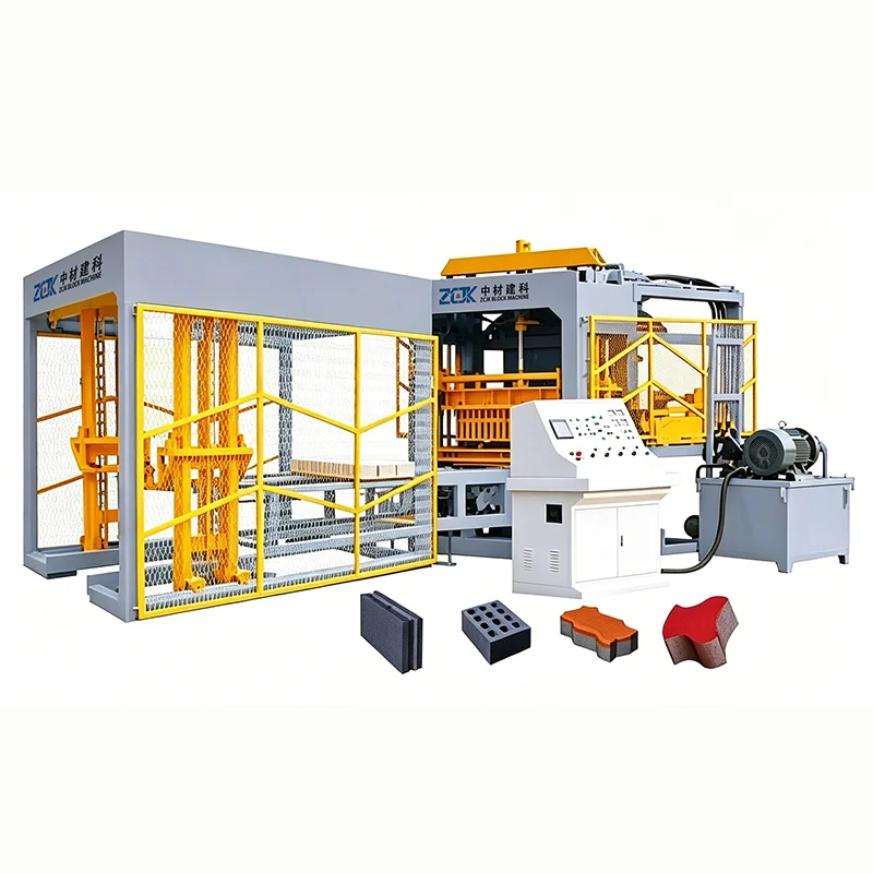 QTY5-15 Full Automatic Concrete Block Making Machine for Hollow Blocks & Pavers