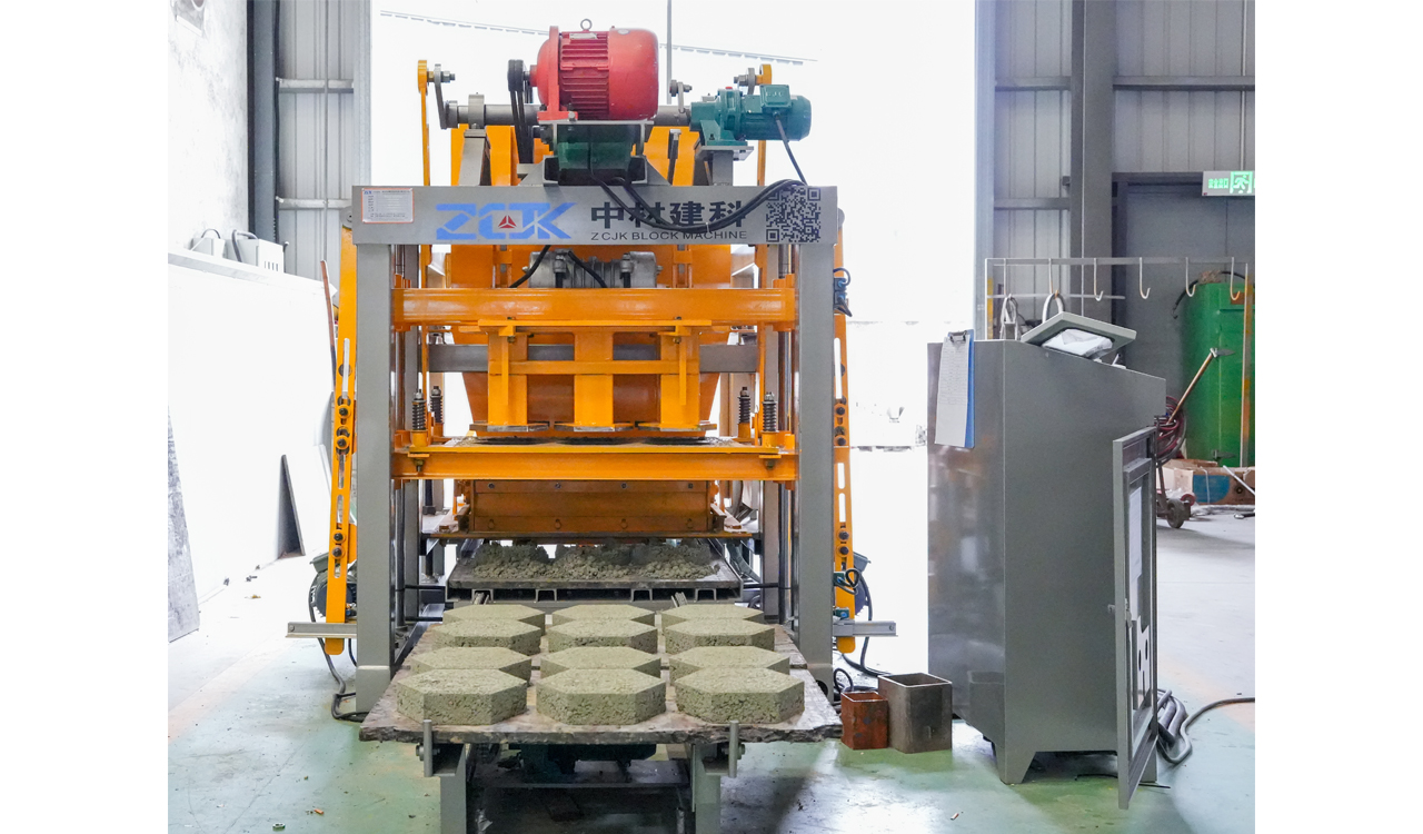 manual block making machine