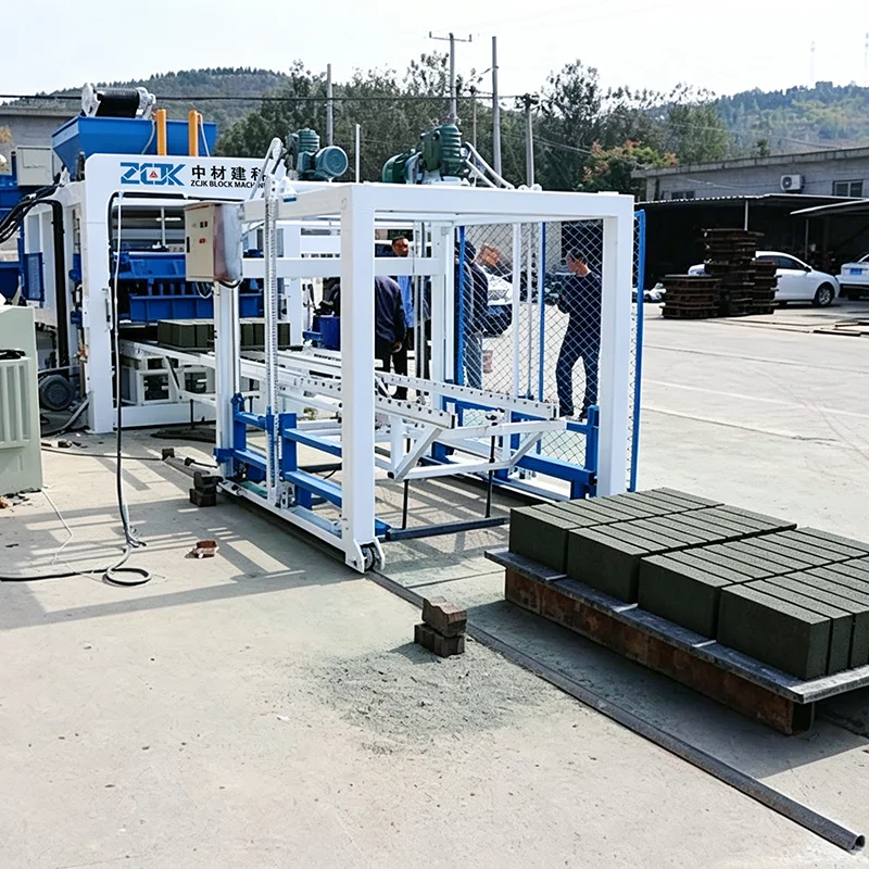 QTY10-15 Fully Automatic Hydraulic Concrete Block Making Machine