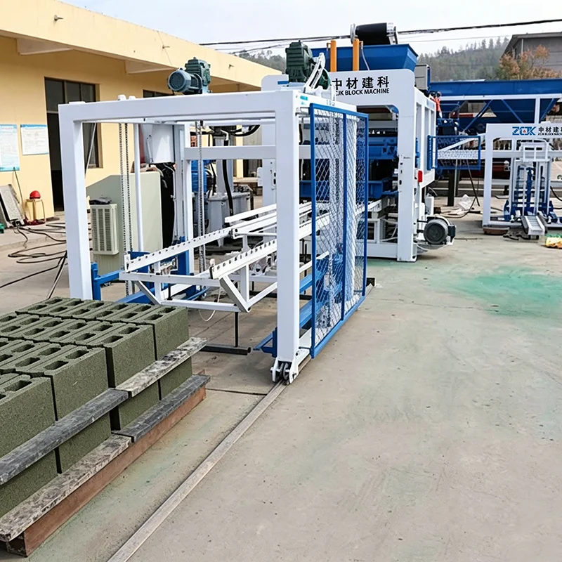 QTY10-15 Fully Automatic Hydraulic Concrete Block Making Machine